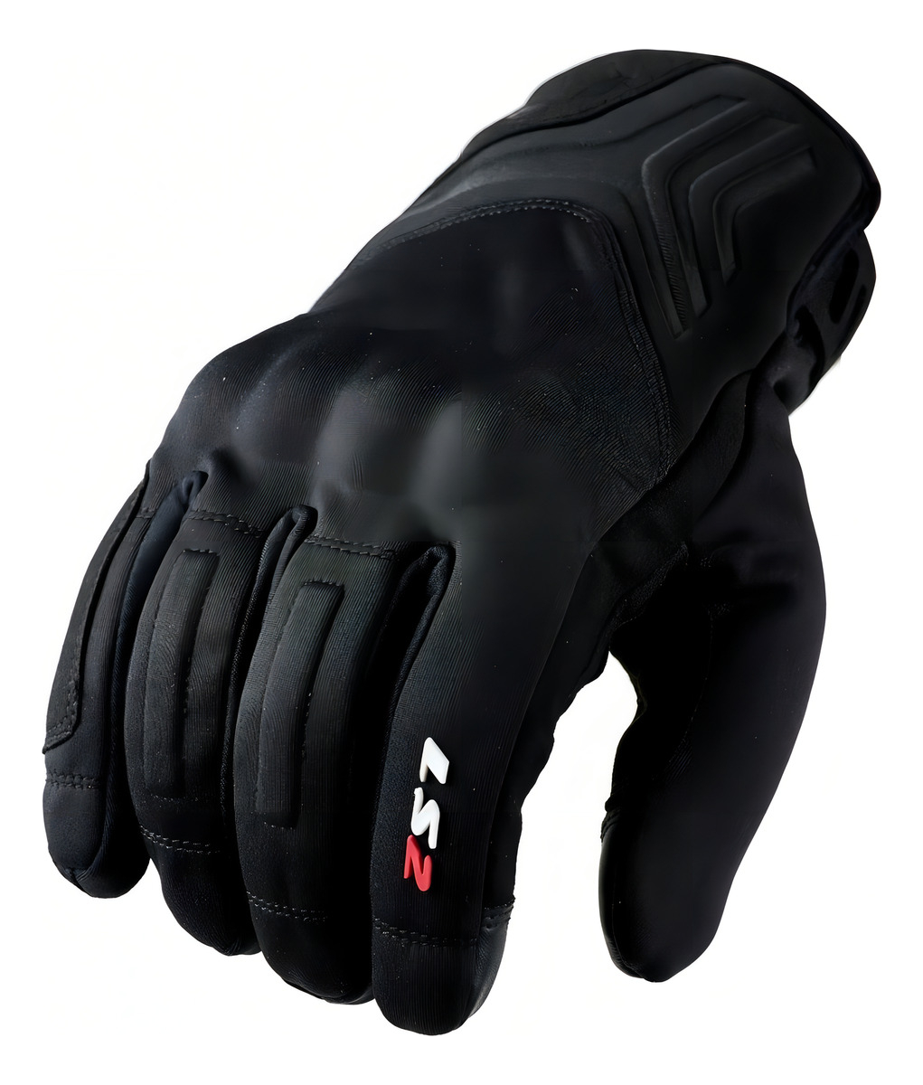 Guantes Invierno Ls2 Jet 2 Softshell Protecciones Color Negro Talle Xl