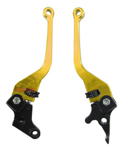 Levas Rebatibles Aluminio Dorado
