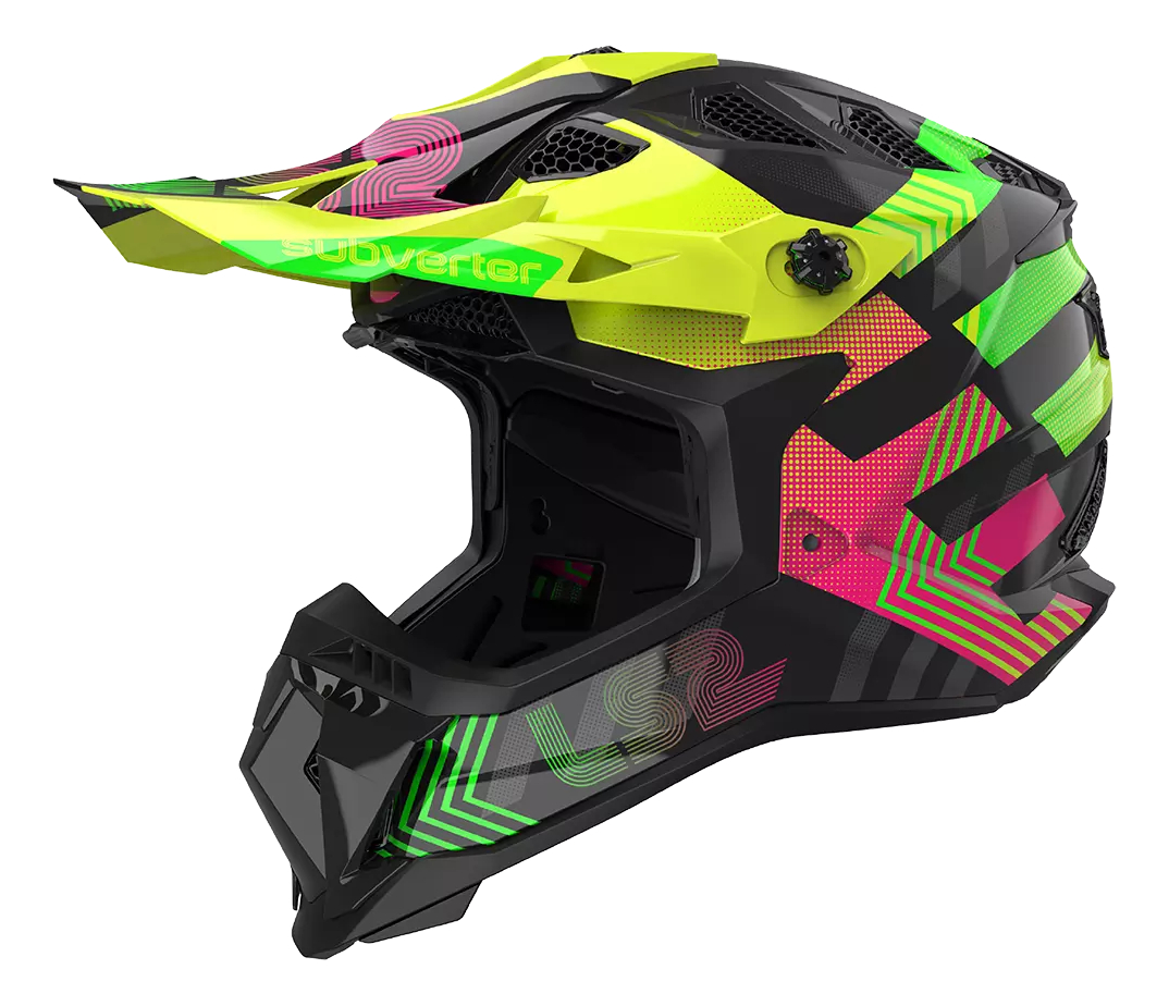 Casco Cross Ls2 Mx700 Subverter Evo Ii Chromatic