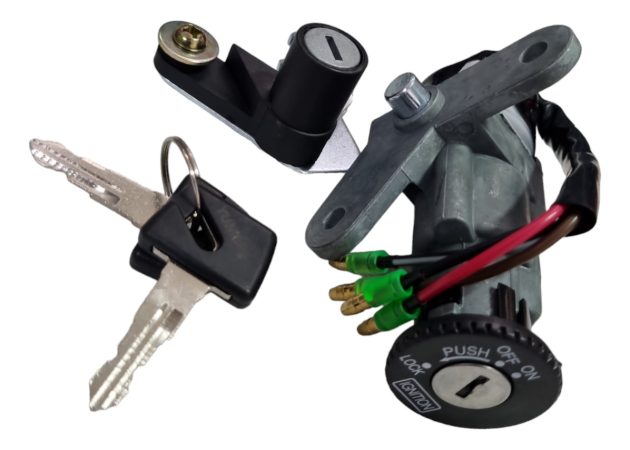 Kit Cerradura Spectra/crypton Adel Y Atras Original