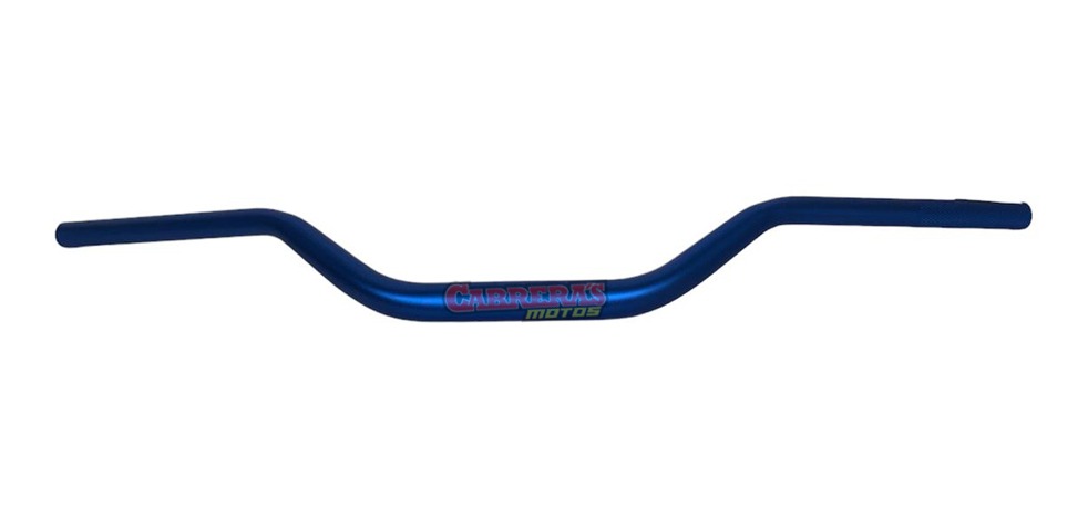 Manillar 28mm Aluminio Cross Azul