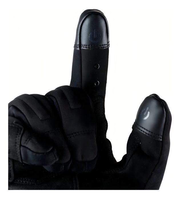 Guantes Ls2 Moto Termicos Neoprene Jet Tactil El Conde Motos Color Negro Talle Xxl - Imagen 3