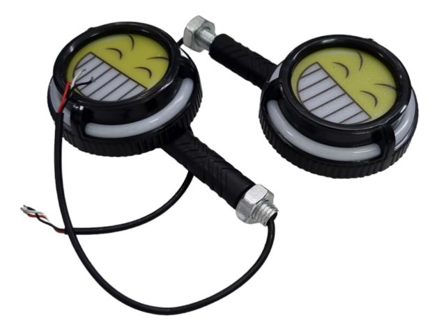 Señalero Emoticon 2 Led El Par