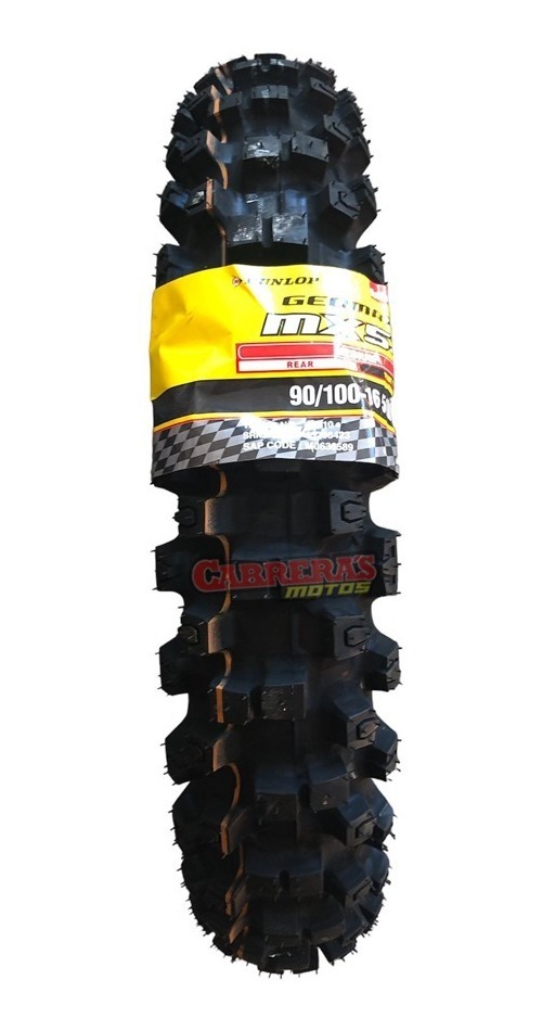 Cubierta Moto 90/100-16 Mx53 Cross Dunlop