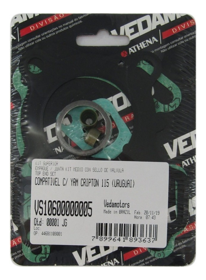 Junta Descarbonizado Crypton Vedamotors C/sellos