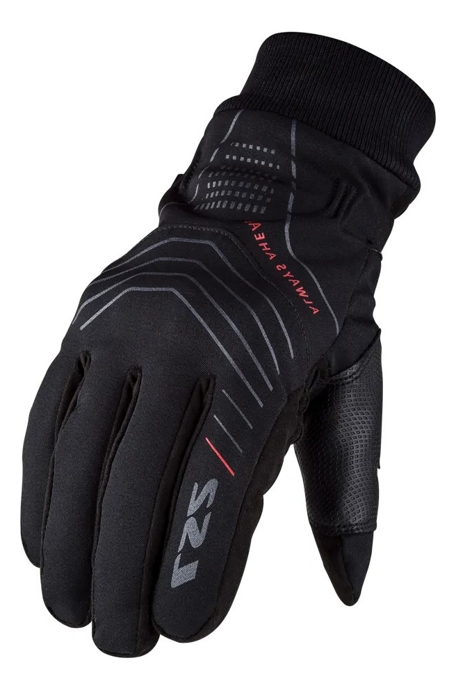 Guante Ls2 Civis Negro Talla 2xl