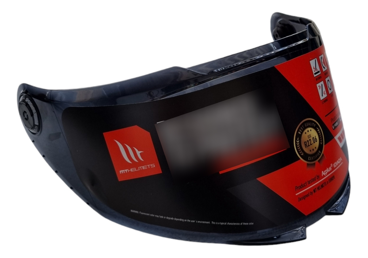 Mica Visor Mt V-28 Oscuro (stinger Nuevo Con Boton)