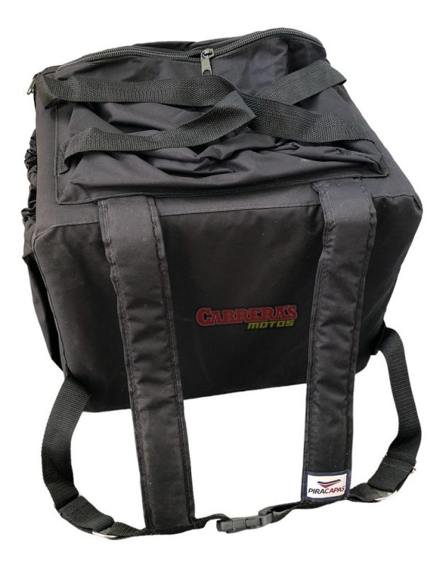 Mochila Delivery Nylon 45 Lts Negra - Imagen 2