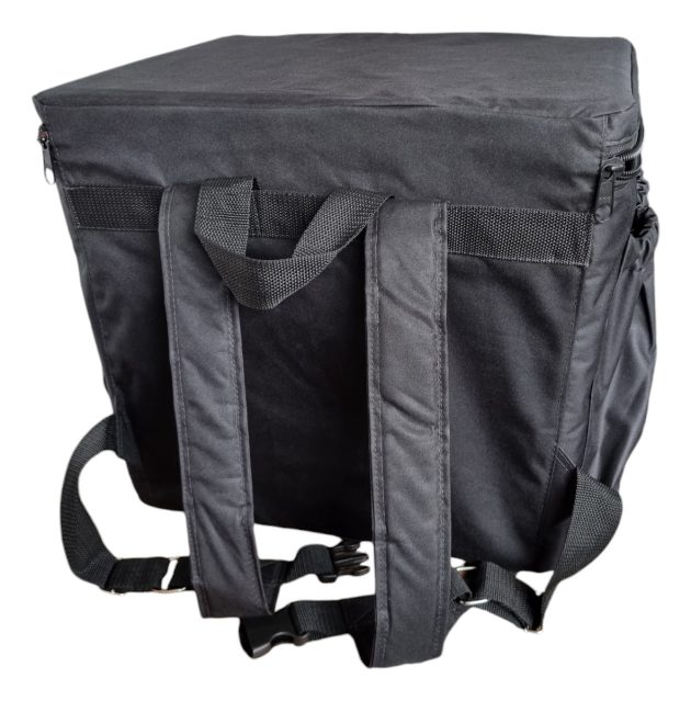 Mochila Delivery Nylon Bag 45 Lts Negra - Imagen 3