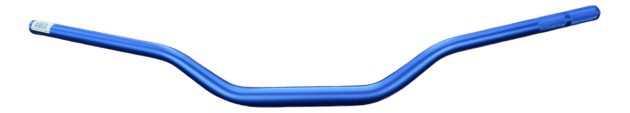 Manillar Aluminio Cross 28mm Alto Azul - Imagen 2