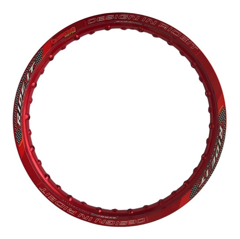 Llanta Aro Ride It 160/18 Rojo
