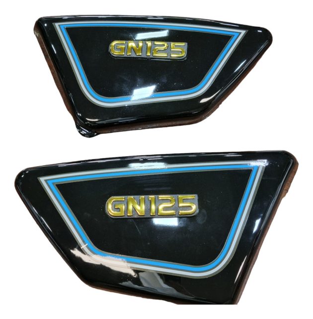 Cacha Suzuki Gn125/yumbo Dc125 Negro El Par