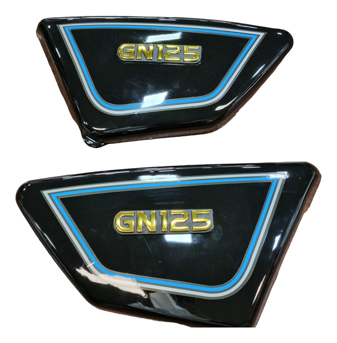 Cacha Suzuki Gn125/yumbo Dc125 Negro El Par