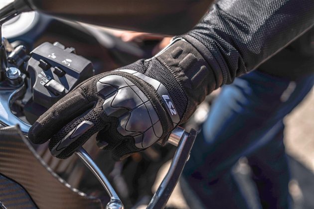 Guantes Moto Ls2 Kubra Color Negro Talle L - Imagen 6