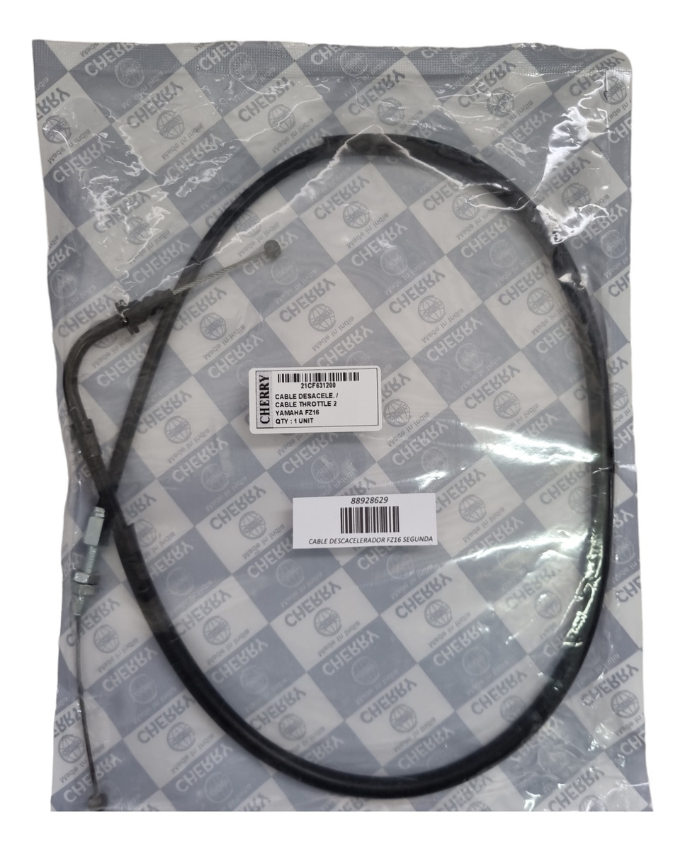 Cable Descacelerador Fz16 Segunda Linga