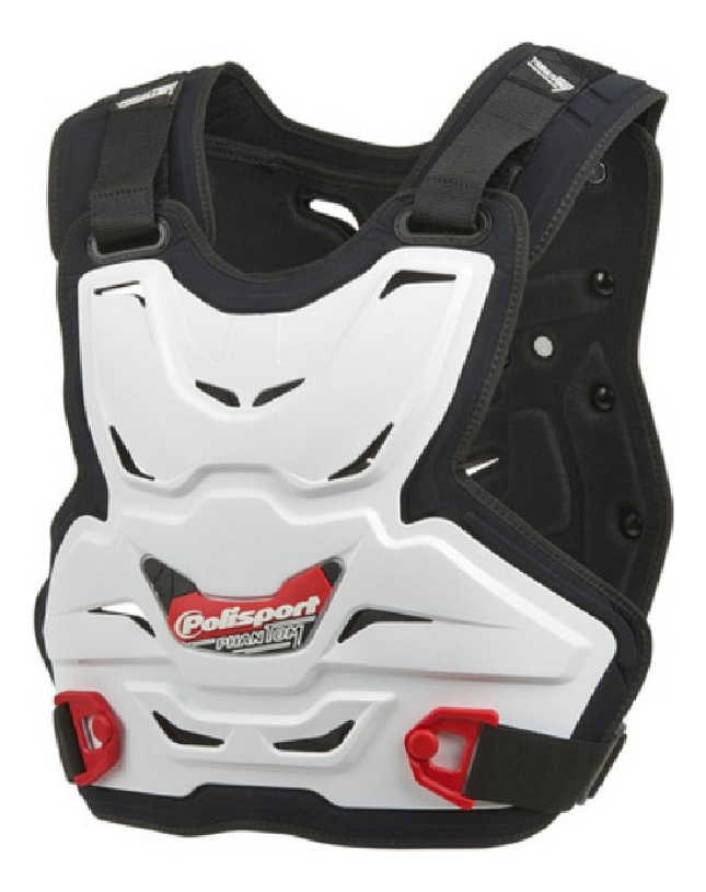 Pechera Polisport Adulto Blanca Phantom Lite