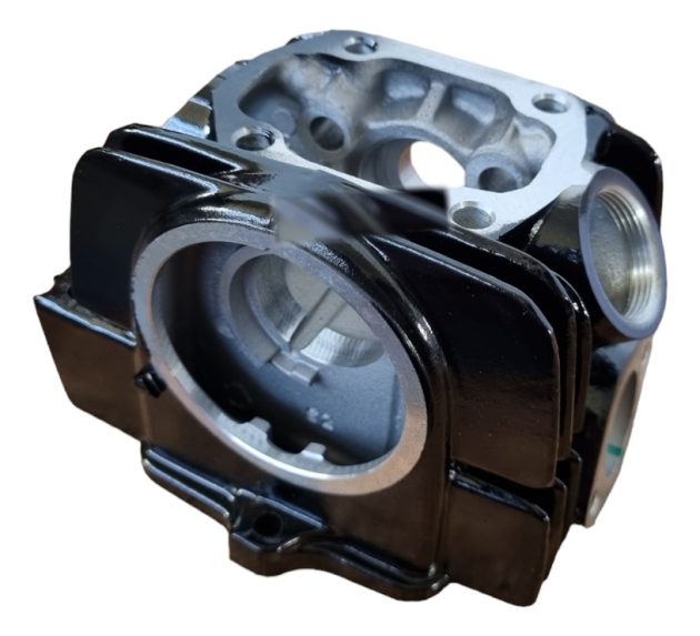 Tapa Cilindro Px125/city 125 Pelada Negra Original