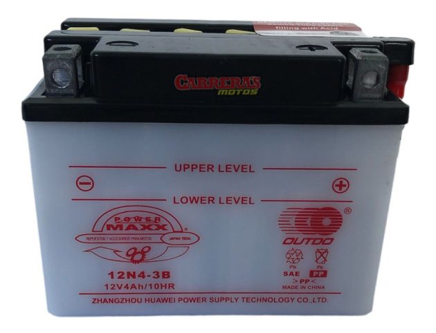 Bateria Moto Yb4l-b X3m/jog Acido