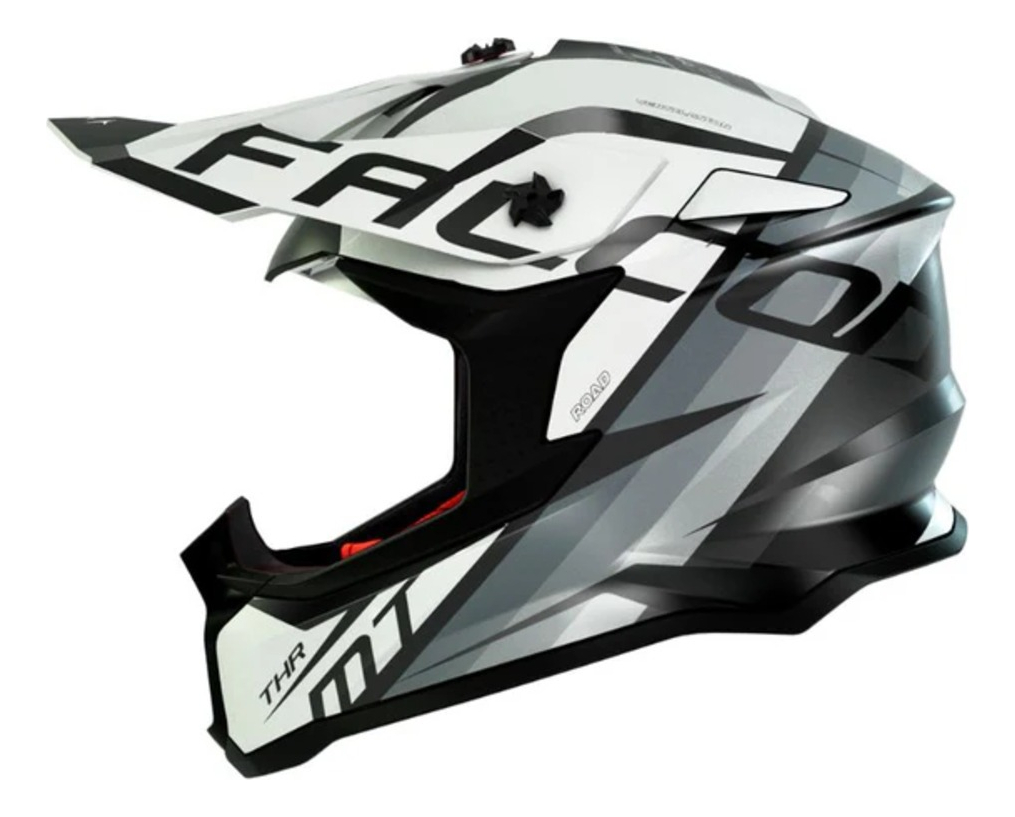 Casco Cross Mt Falcon Thr