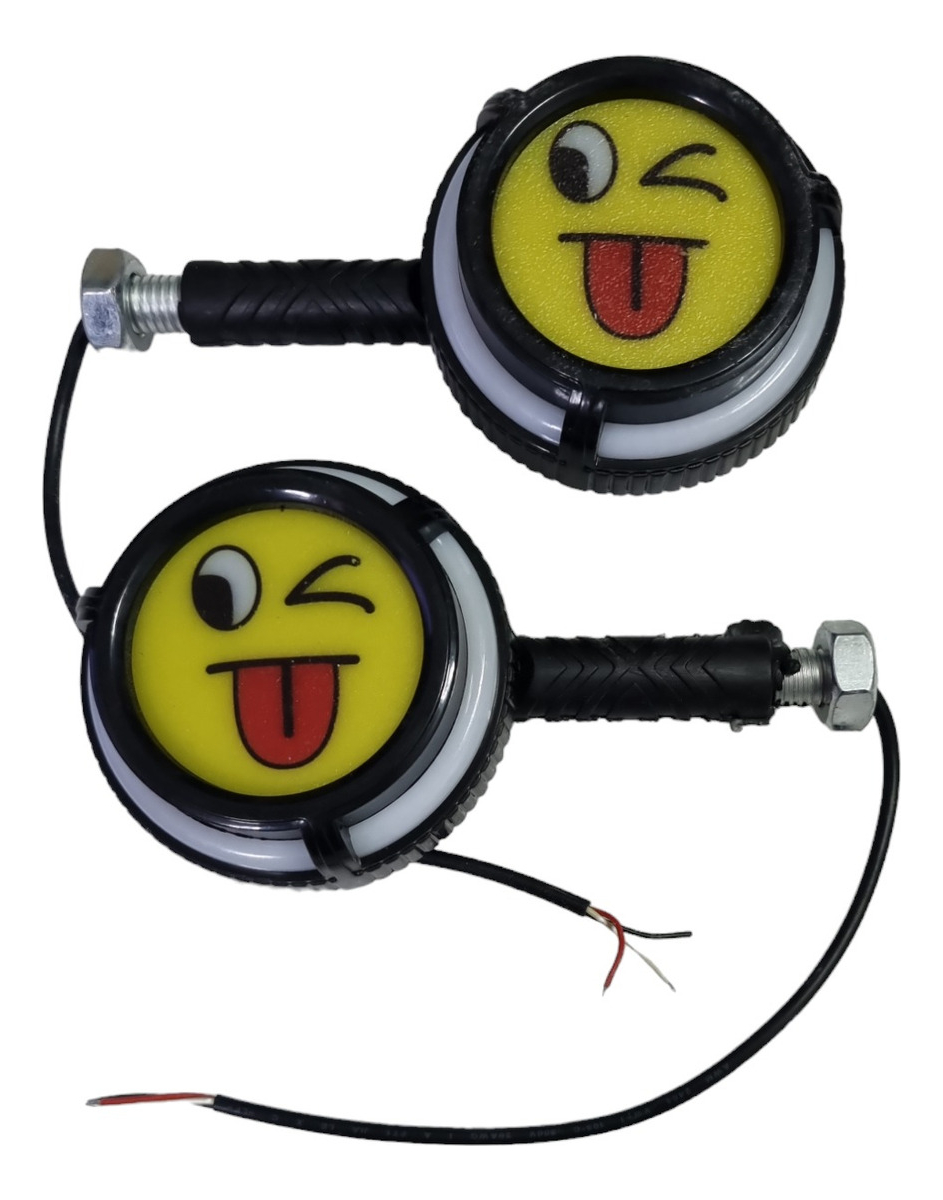 Señalero Emoticon 1 Led El Par