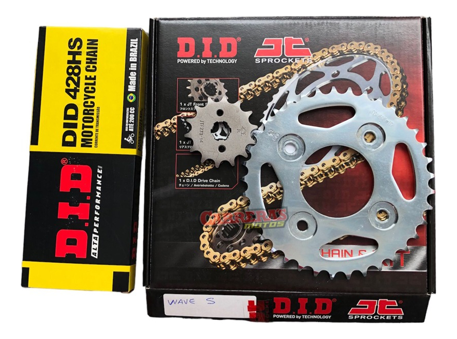 Kit Transmision Honda Wave S P428 14/37 Jt Y Did Brasil
