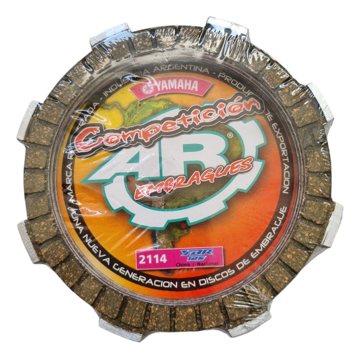 Disco Embrague Xtz/ybr/ttr Ar Competicion