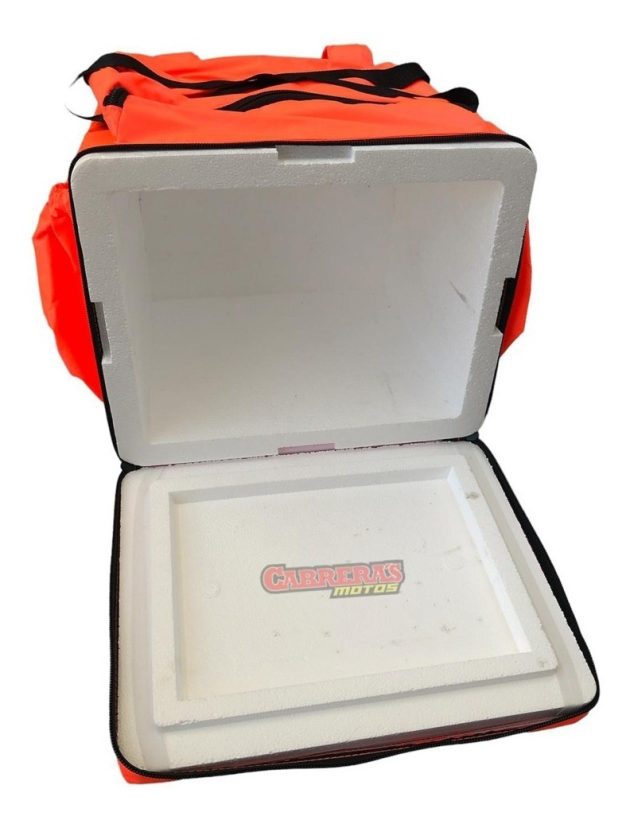 Mochila Delivery Nylon 45 Lts Naranja - Imagen 3