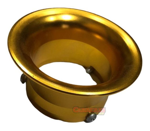 Trompeta Carburador 63mm Dorado - Imagen 2