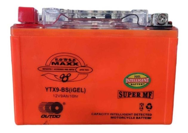 Bateria Moto 12v 9a Ytx9-bs Gel Cuatriciclos Pmaxx - Imagen 2
