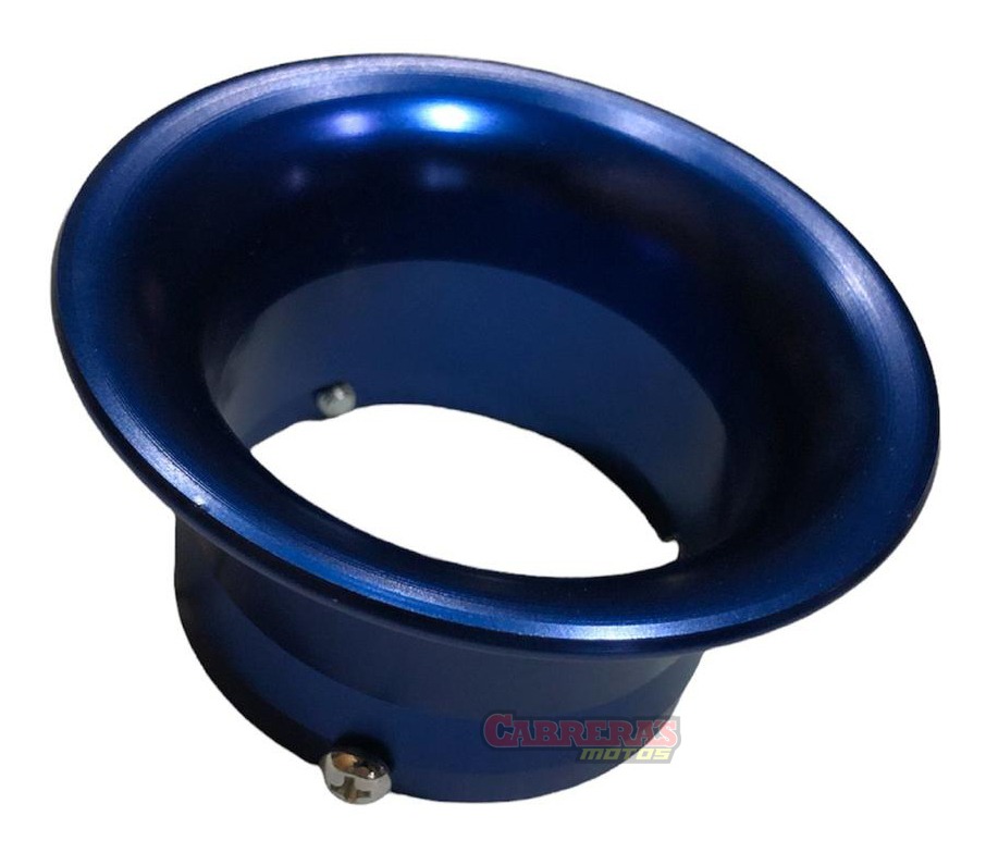 Trompeta Carburador 50mm Azul