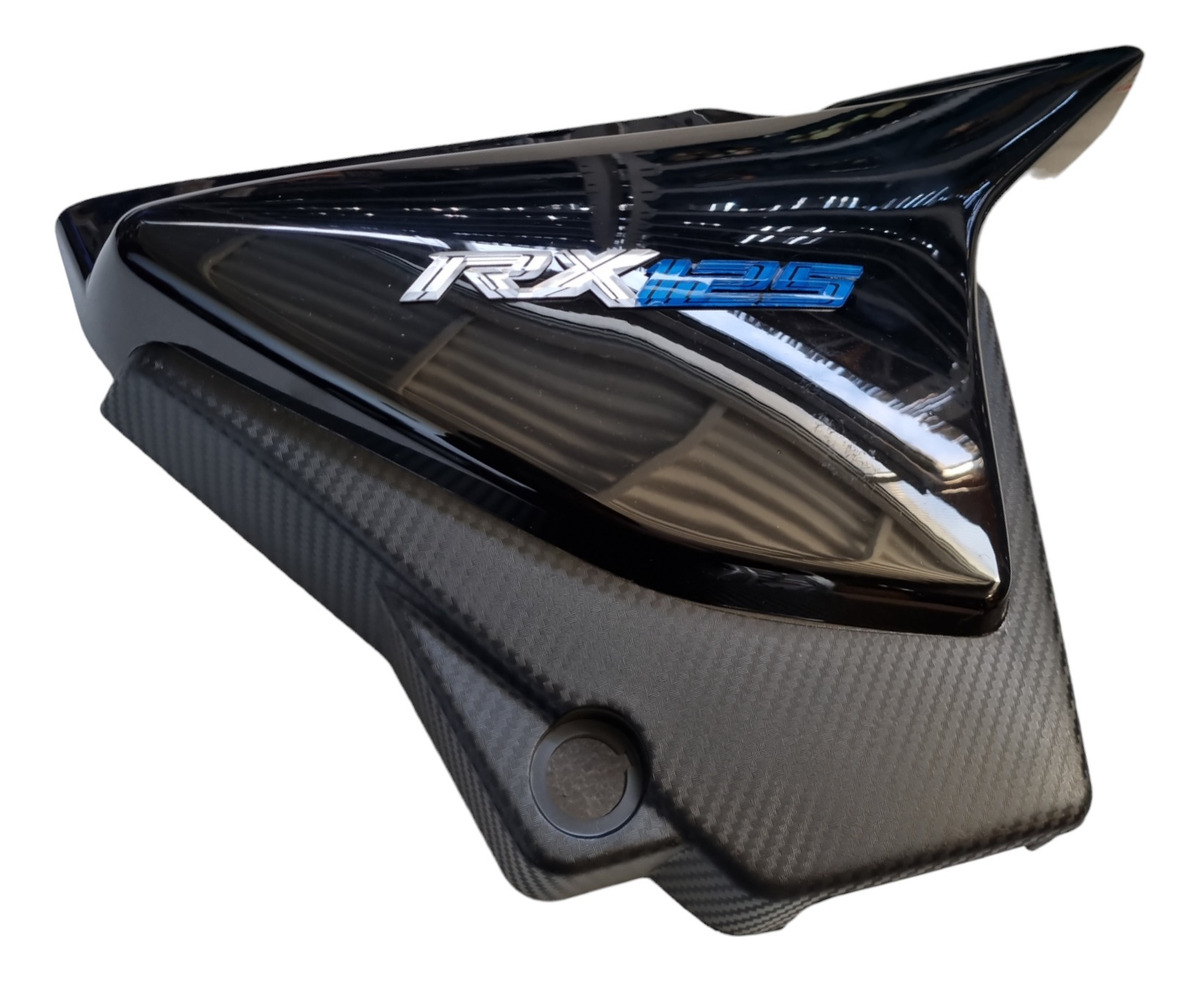 Cacha Zanella Rx125 Der Negra Letra Azul Original