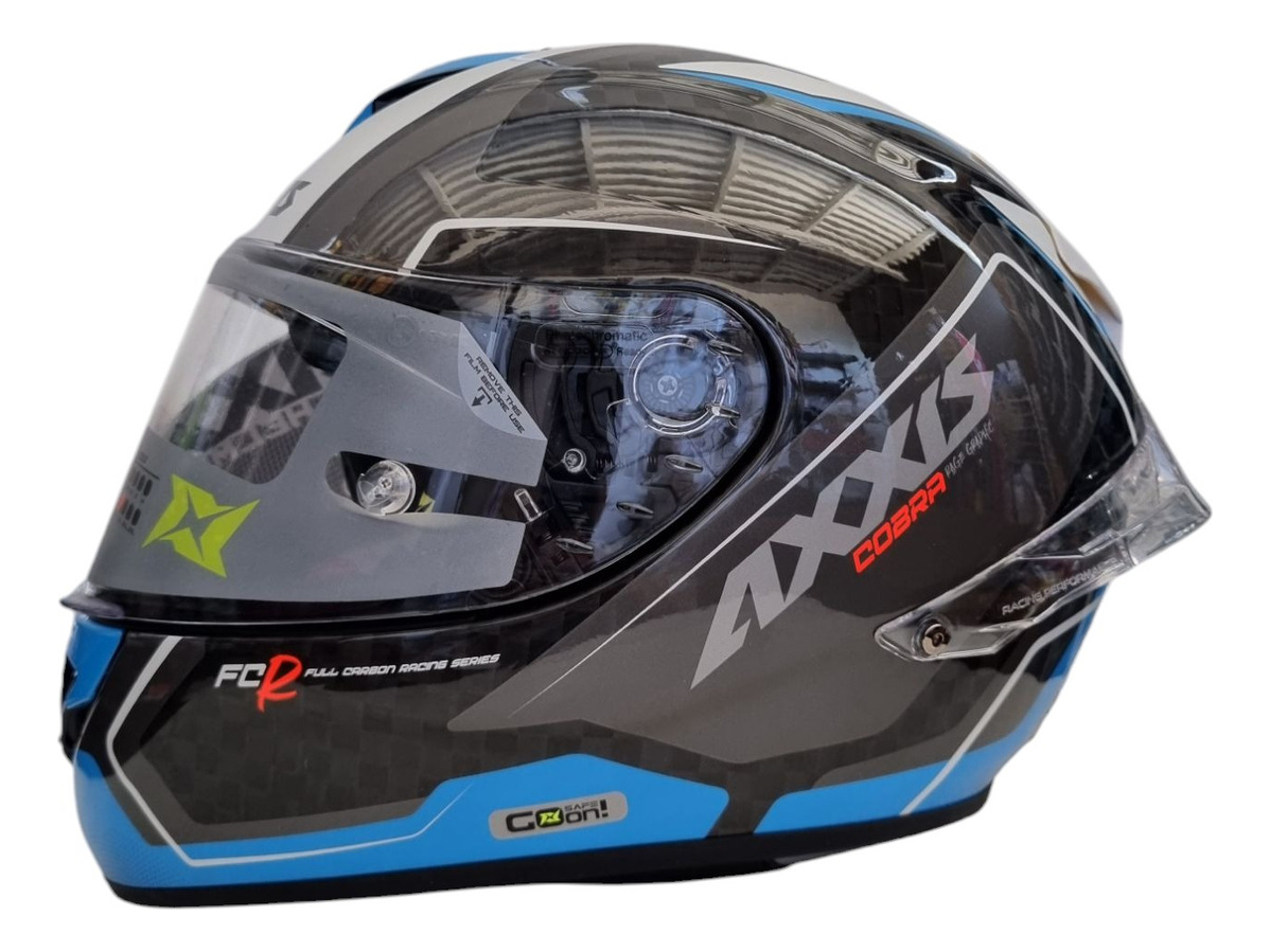 Casco Axxis Integral Cobra Rage Carbon