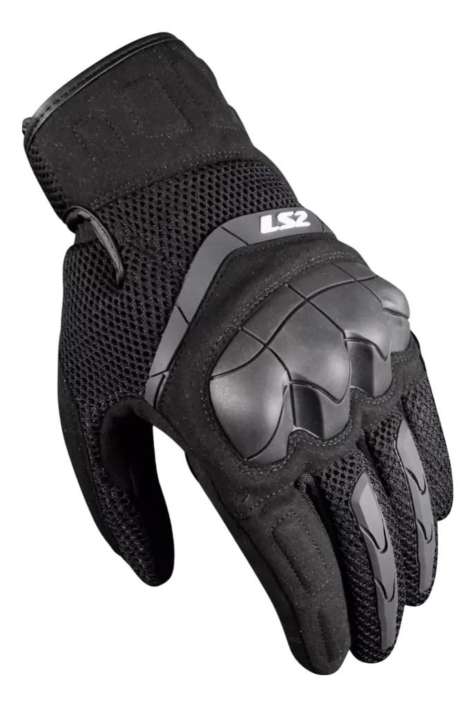 Guante De Verano Ls2 Kubra Man Black