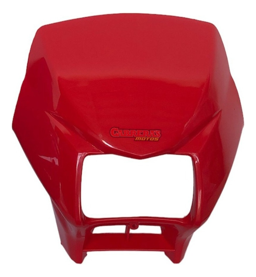 Careta Carcaza Farol X3m Rojo