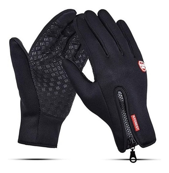 Guantes Multifuncional Negro Talle Xl