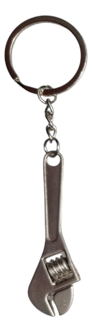 Llavero Calibre Y Llave Francesa