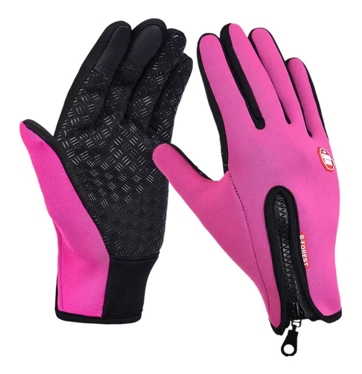Guantes Multifuncional Rosado Talle M