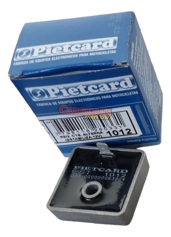 Regulador De Voltaje 1 Ficha Pietcard 1012