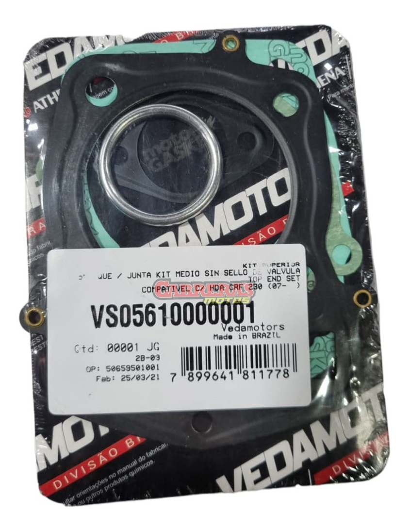 Junta Descarbonizado Crf230 Vedamotors