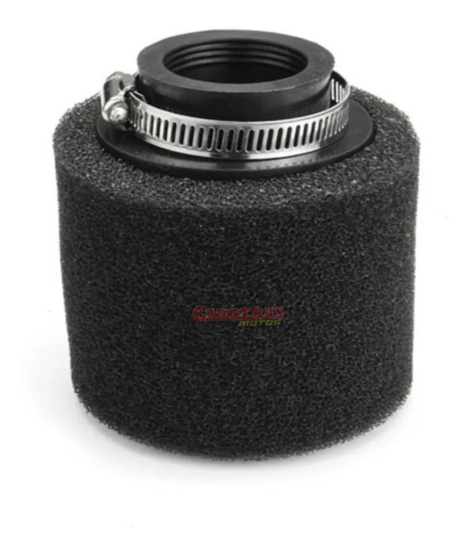 Filtro Aire Esponja 42mmcarb Cg200 Negro Recto Vini