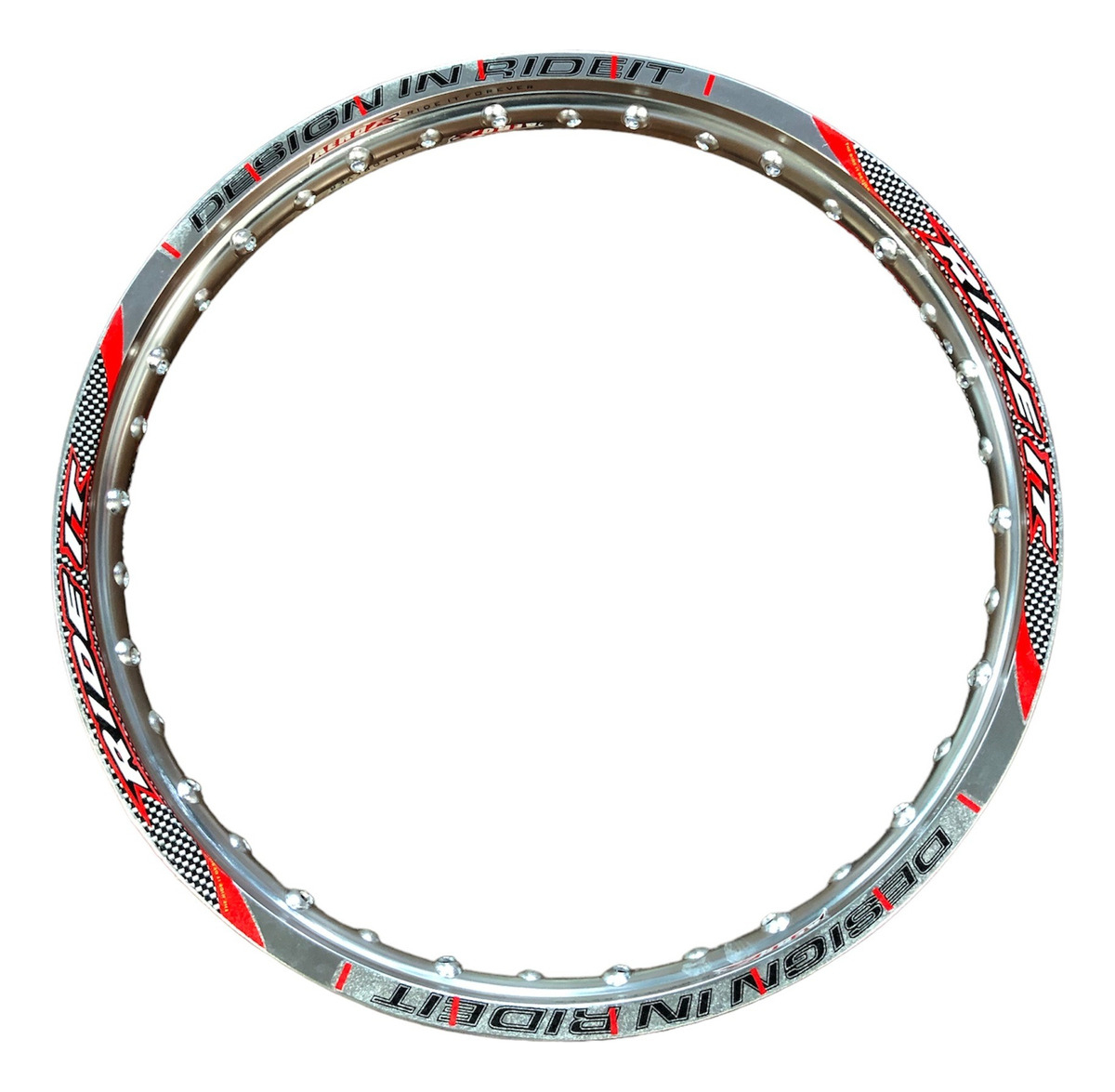 Llanta Aro Ride It 160/17 Cromado Aluminio Pulido
