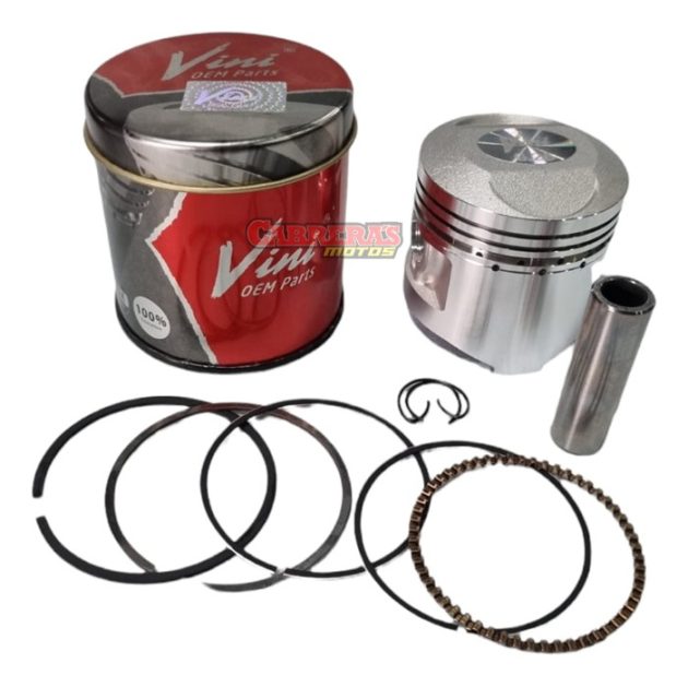 Piston Dakar 125 1.00 57.5mm Vini - Imagen 2