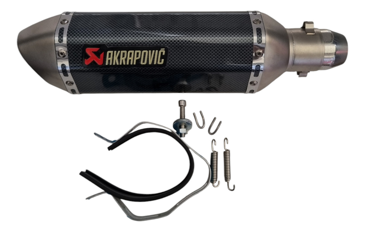 Escape Akrapovic 5 Caras Carbono