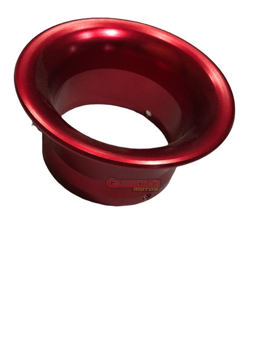 Trompeta Carburador 50mm Rojo