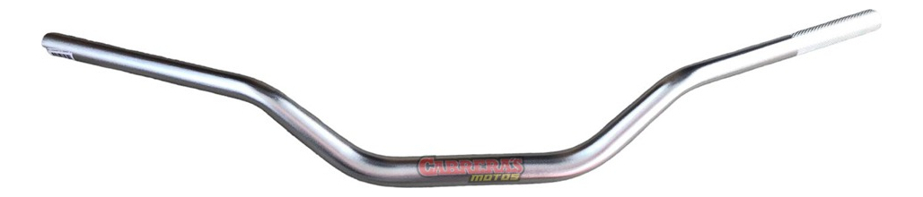 Manillar 28mm Aluminio Cross Gris
