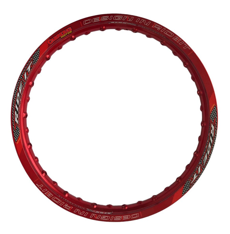 Llanta Aro Ride It 160/16 Rojo