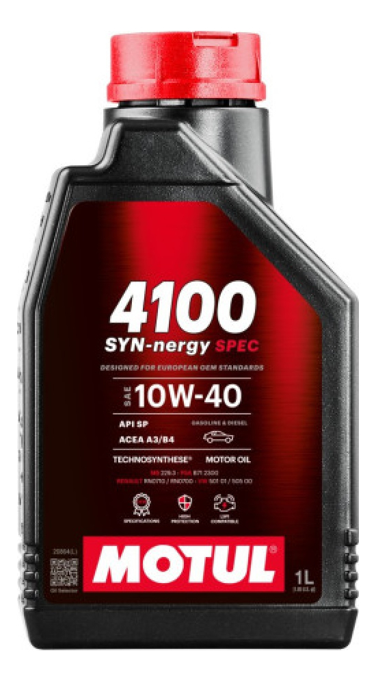 Motul 4100 Syn-nergy Spec 10w40 Litro