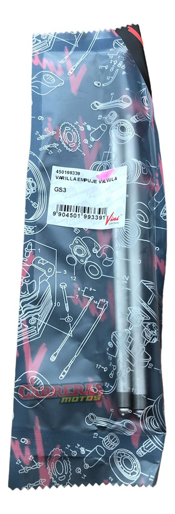 Varilla Empuje Gs3 Acero Vini