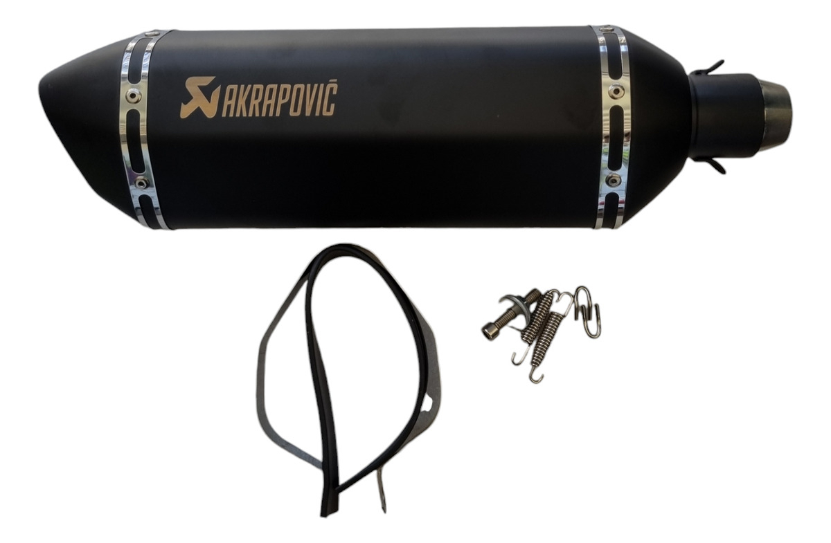 Escape Akrapovic 50cm Negro Mate Hexagonal