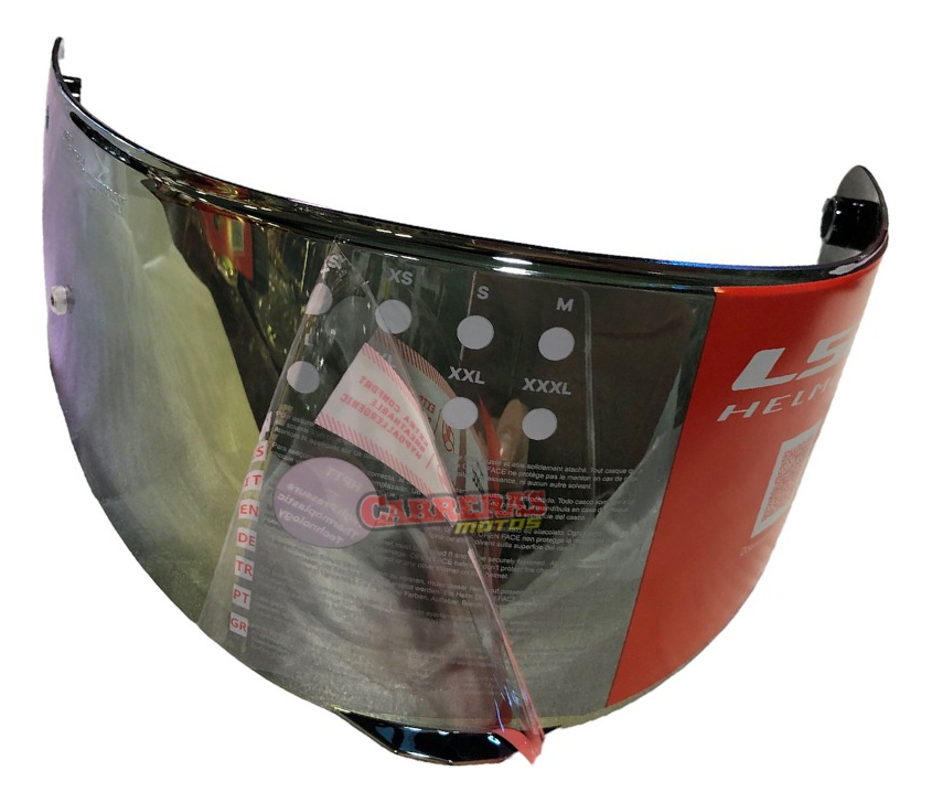 Mica Visor Ls2 Ff352 Iridium Dorada